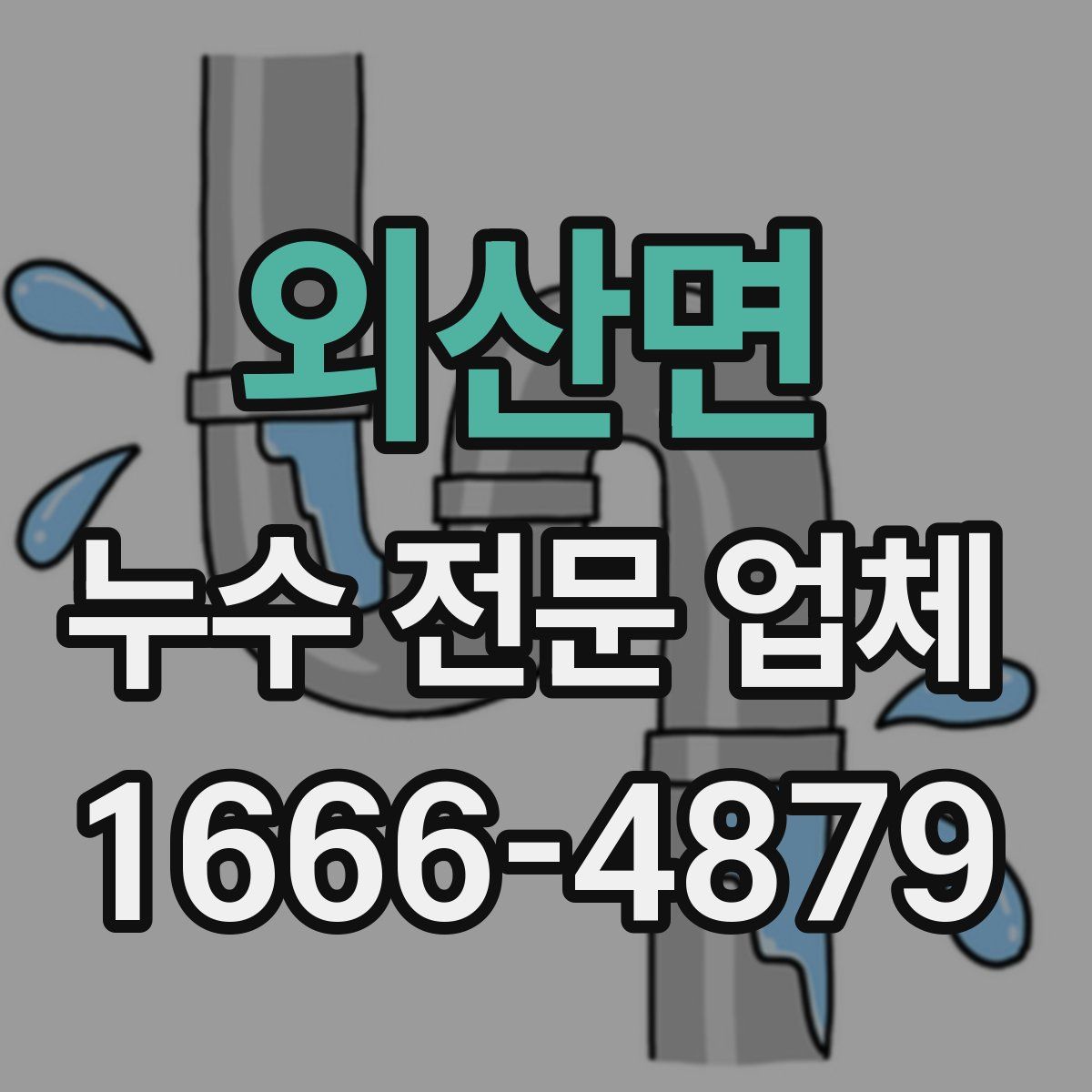 외산면 누수 전문 업체