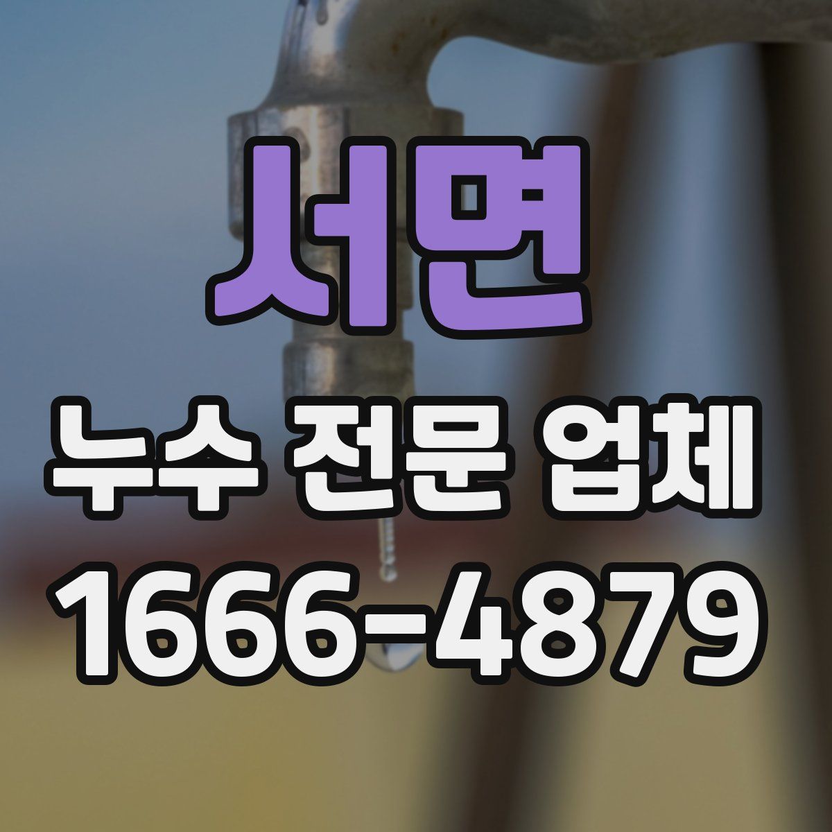 서면 누수 전문 업체