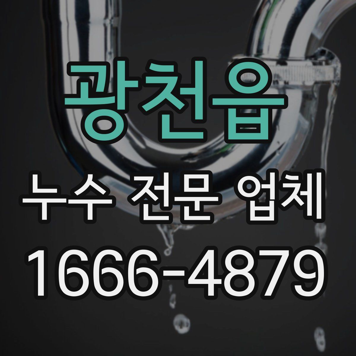 광천읍 누수 전문 업체