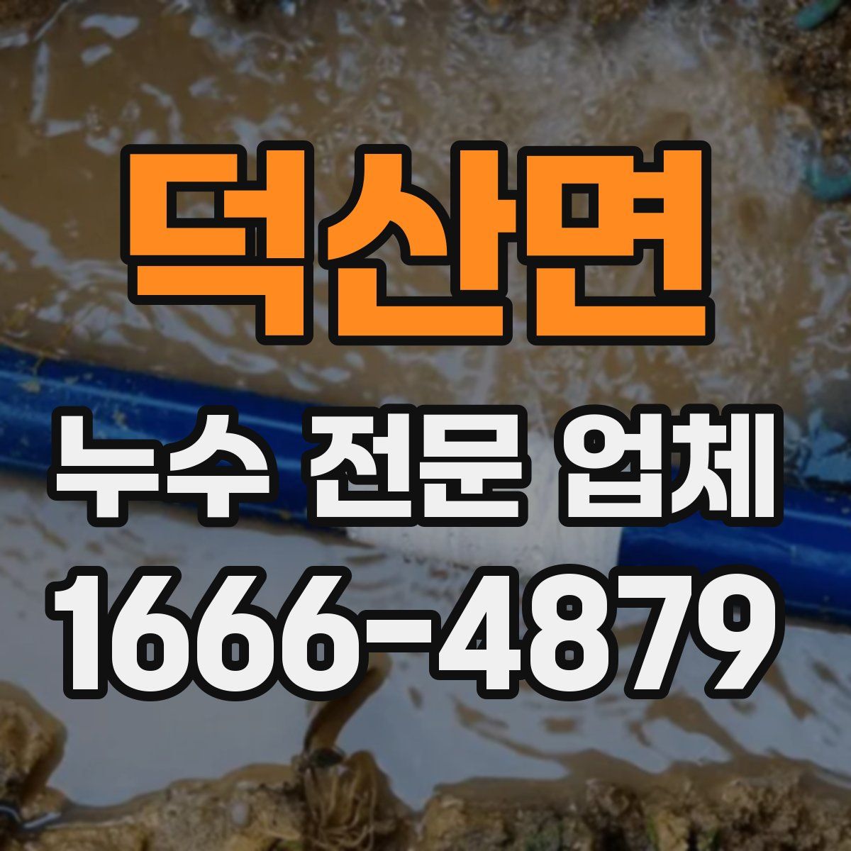 덕산면 누수 전문 업체