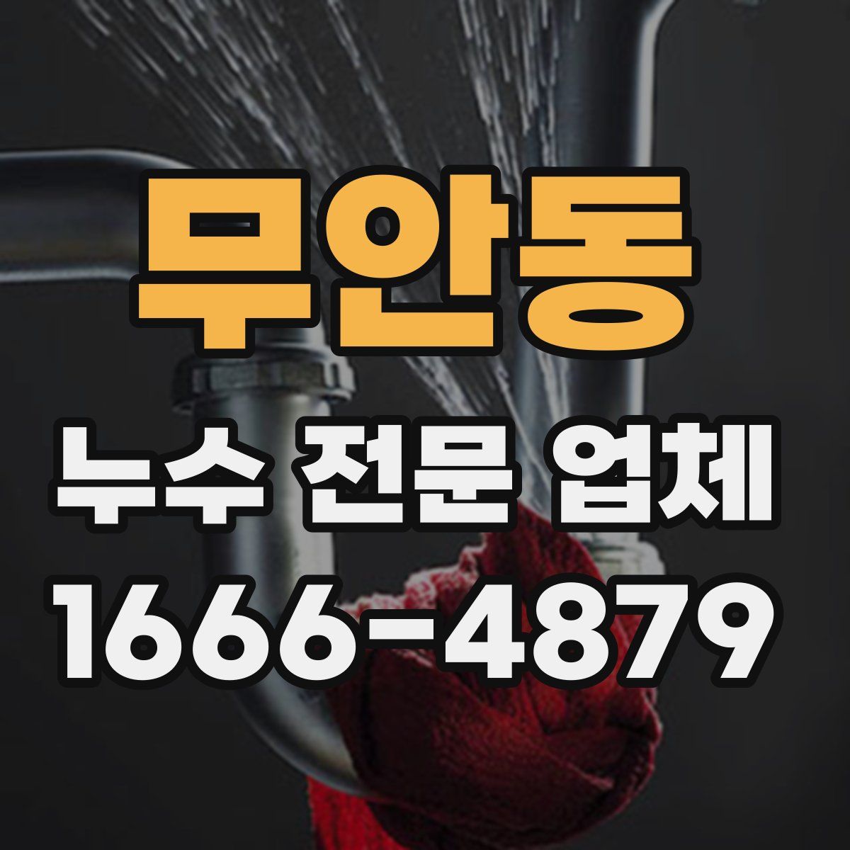 무안동 누수 전문 업체
