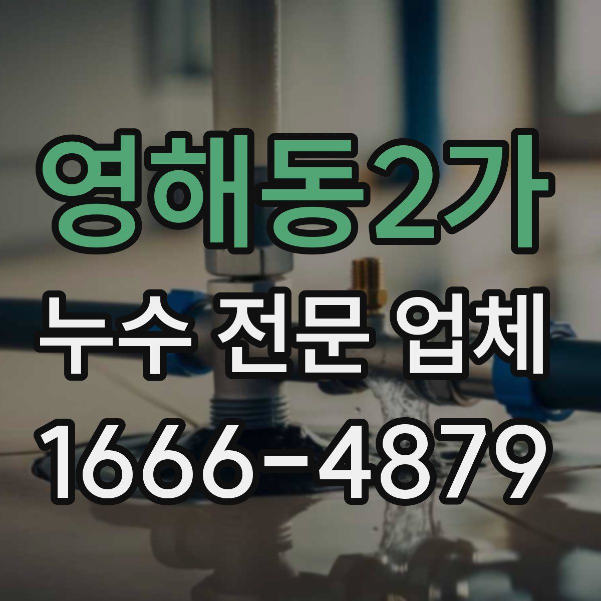 영해동2가 누수 전문 업체
