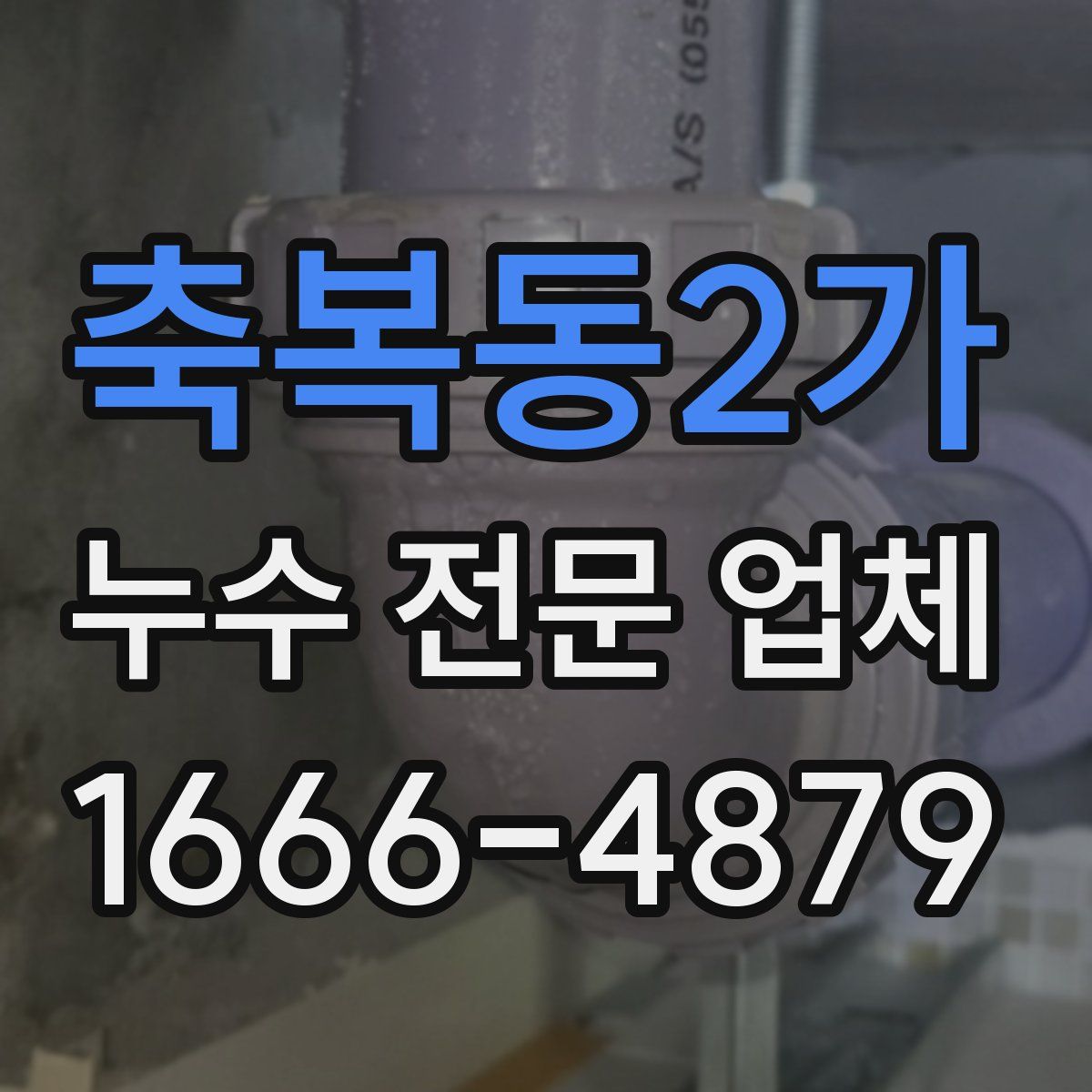 축복동2가 누수 전문 업체