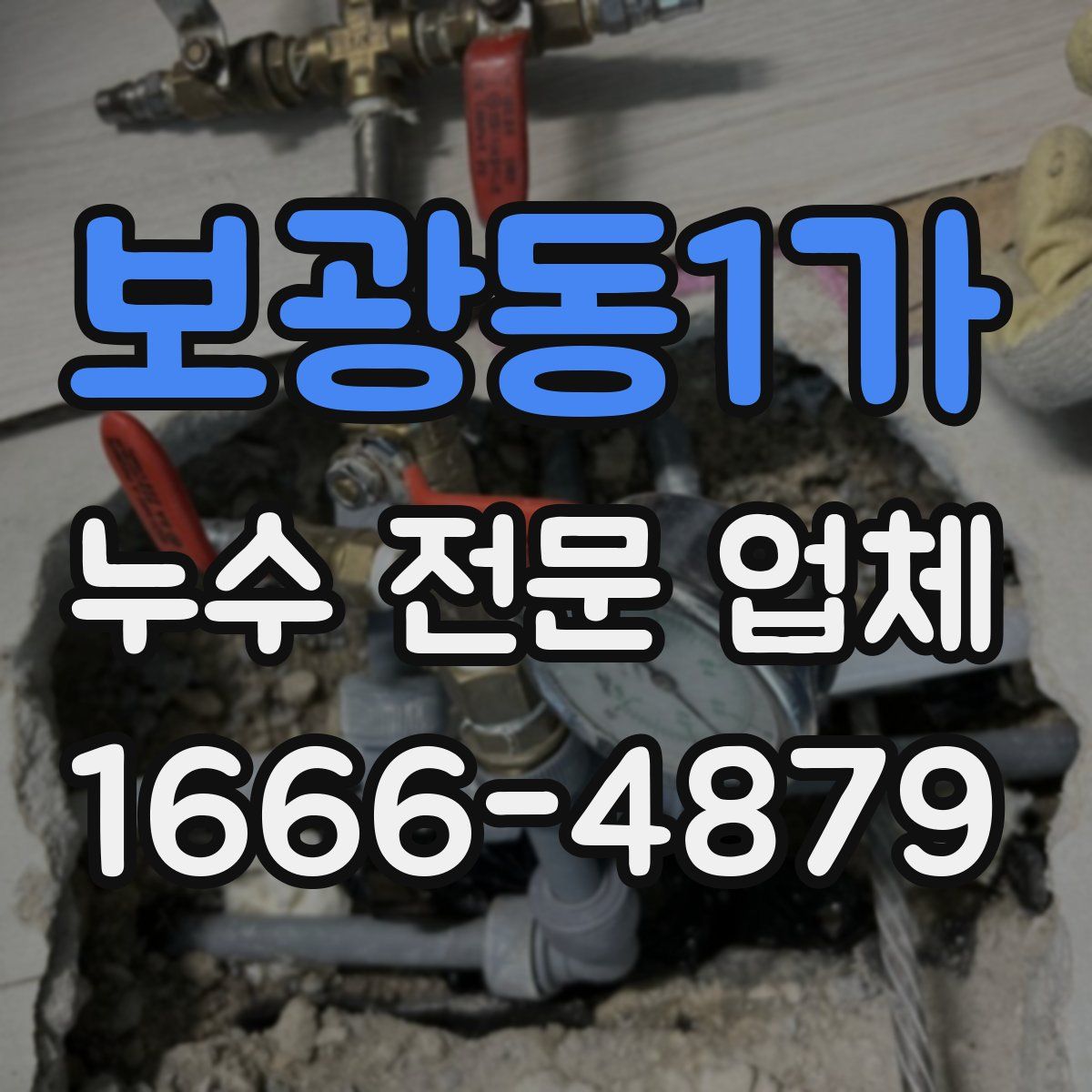보광동1가 누수 전문 업체