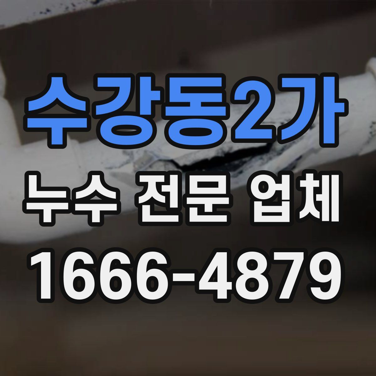 수강동2가 누수 전문 업체
