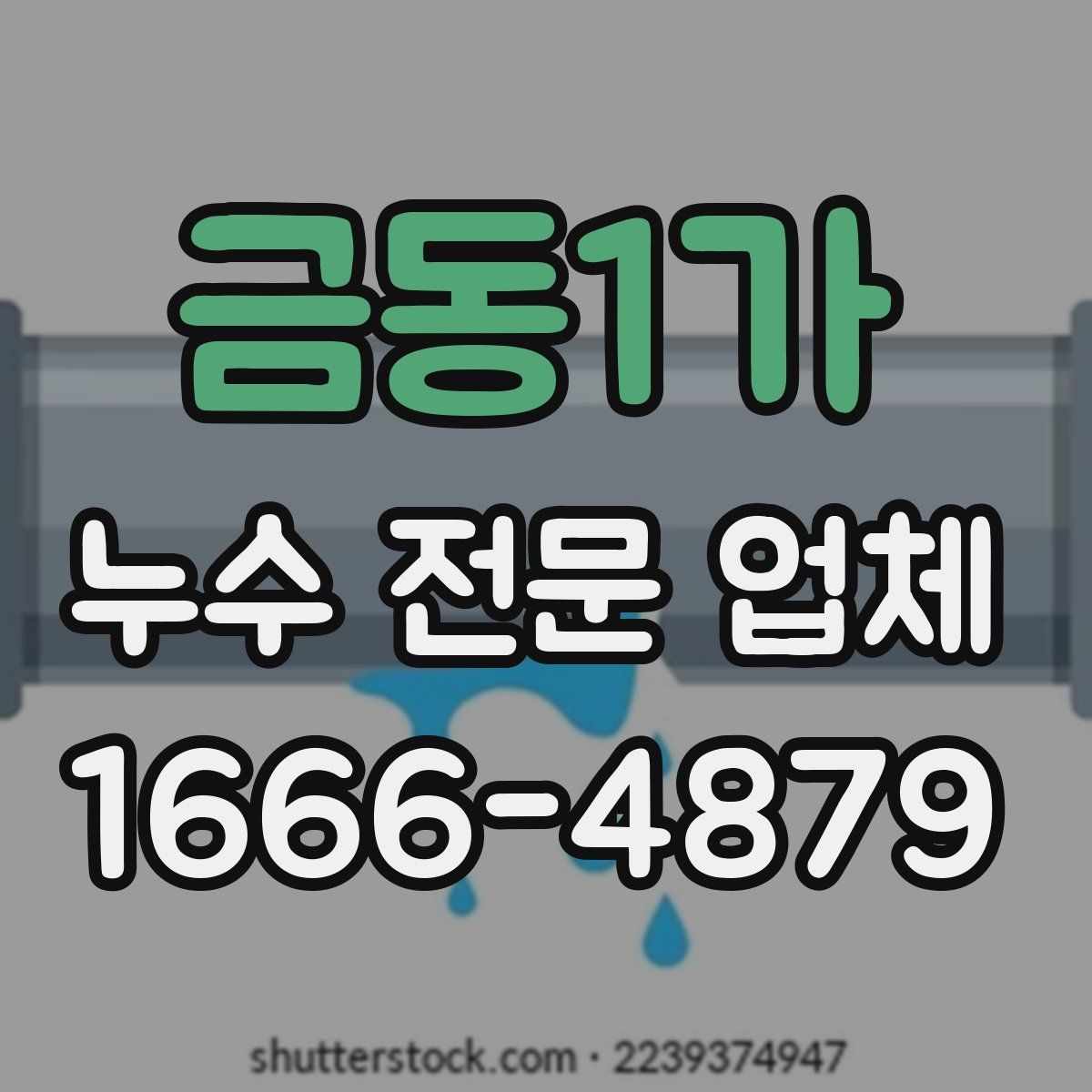 금동1가 누수 전문 업체