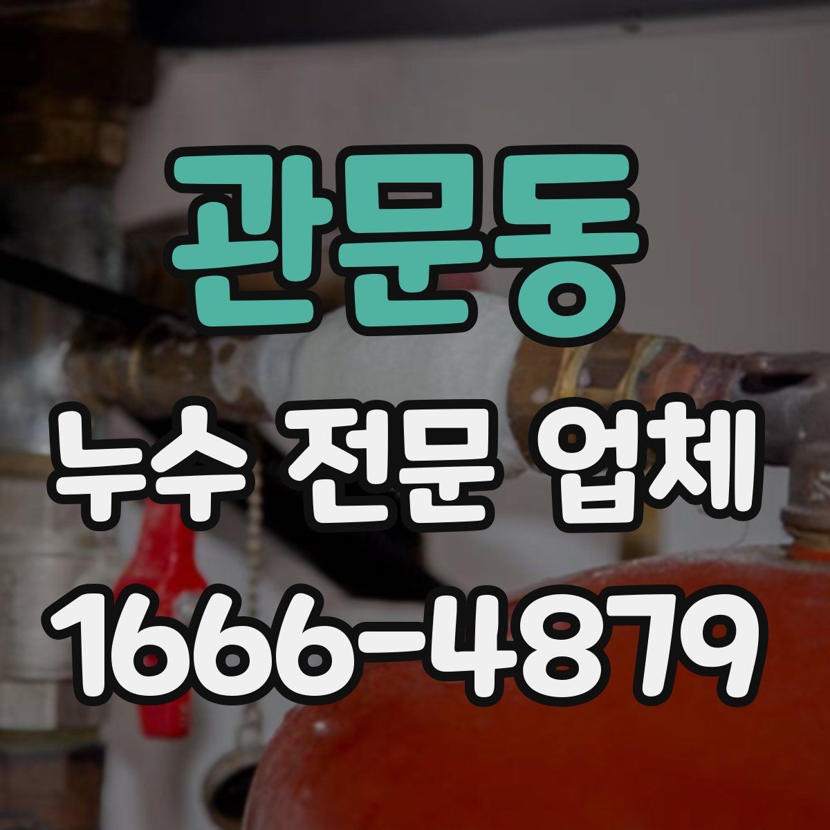 관문동 누수 전문 업체