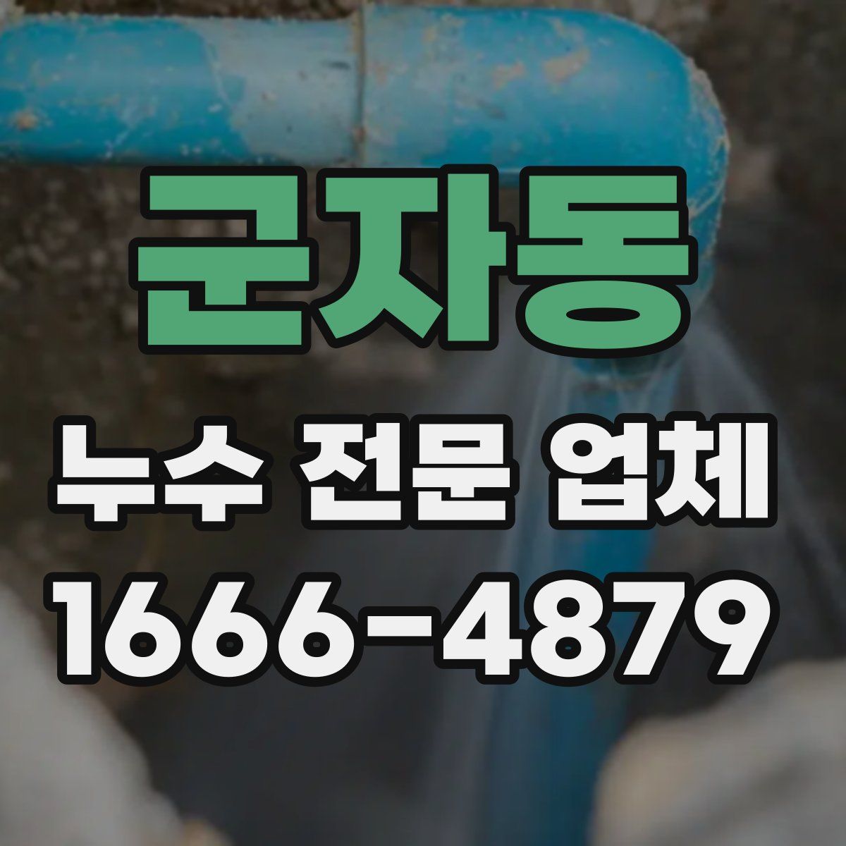 군자동 누수 전문 업체