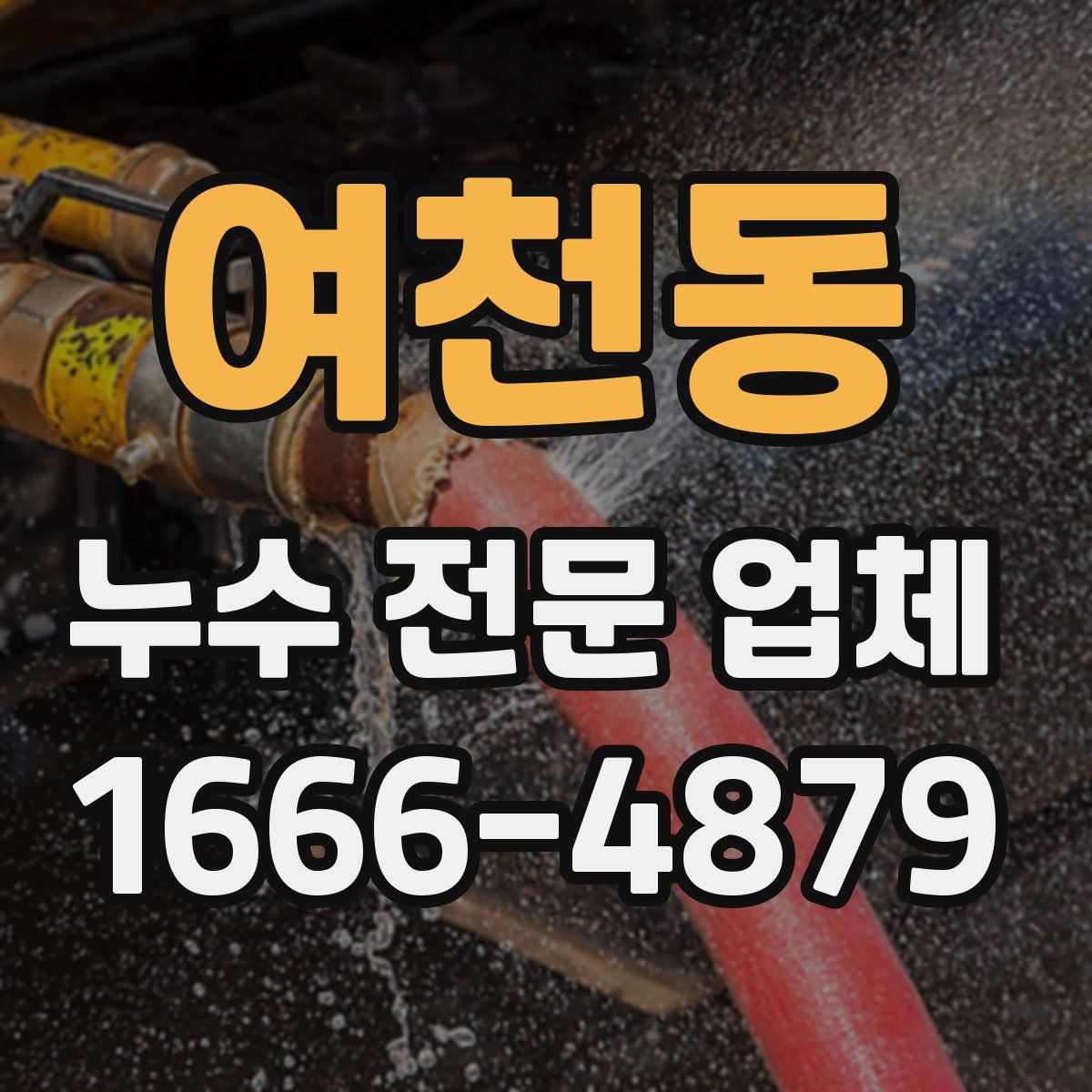 여천동 누수 전문 업체