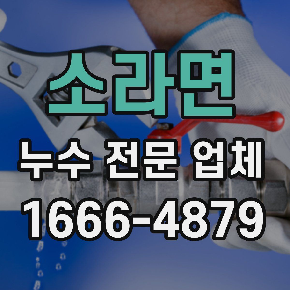 소라면 누수 전문 업체