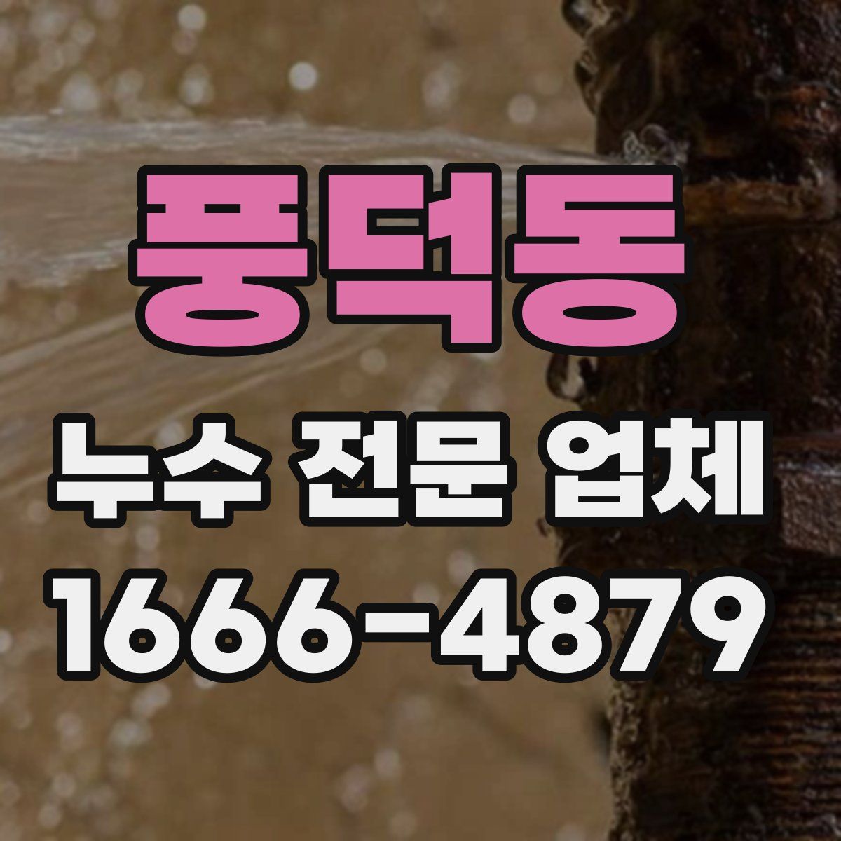 풍덕동 누수 전문 업체