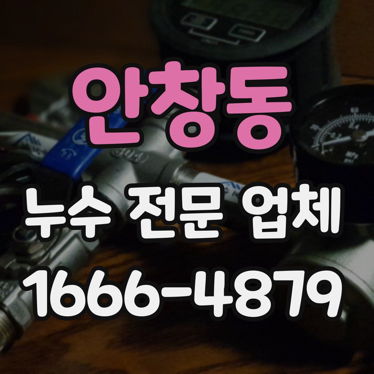 안창동 누수 전문 업체