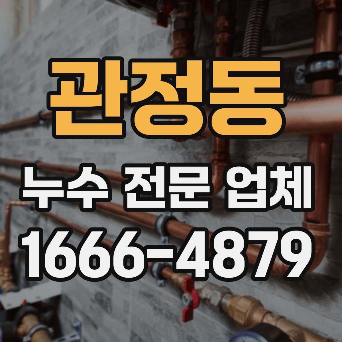 관정동 누수 전문 업체