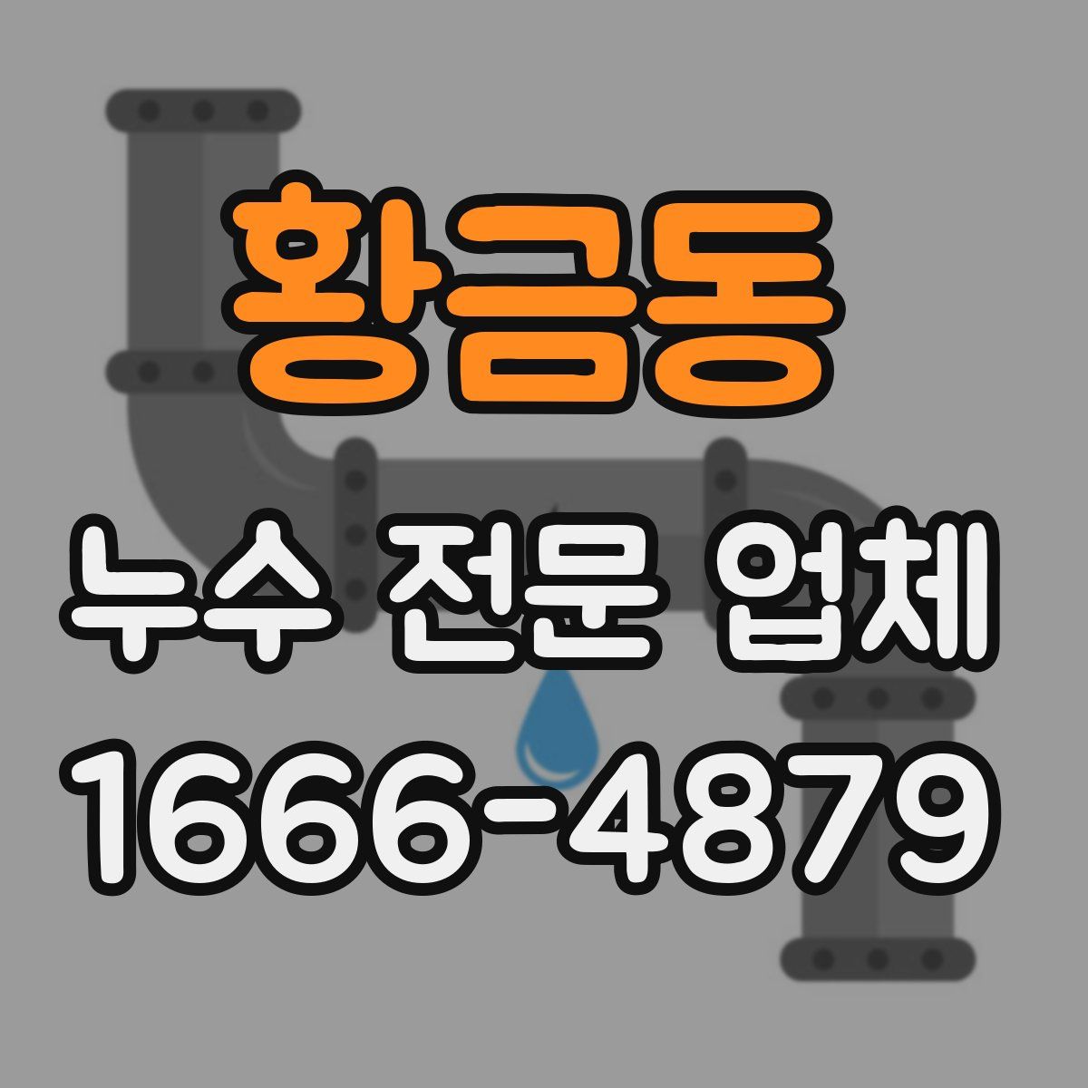 황금동 누수 전문 업체