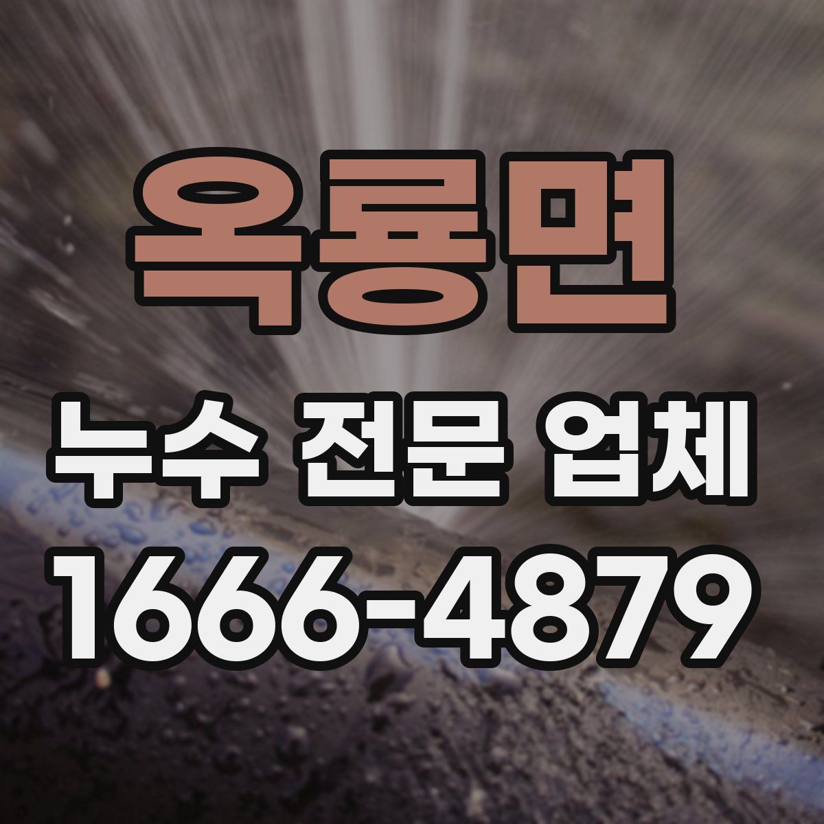 옥룡면 누수 전문 업체