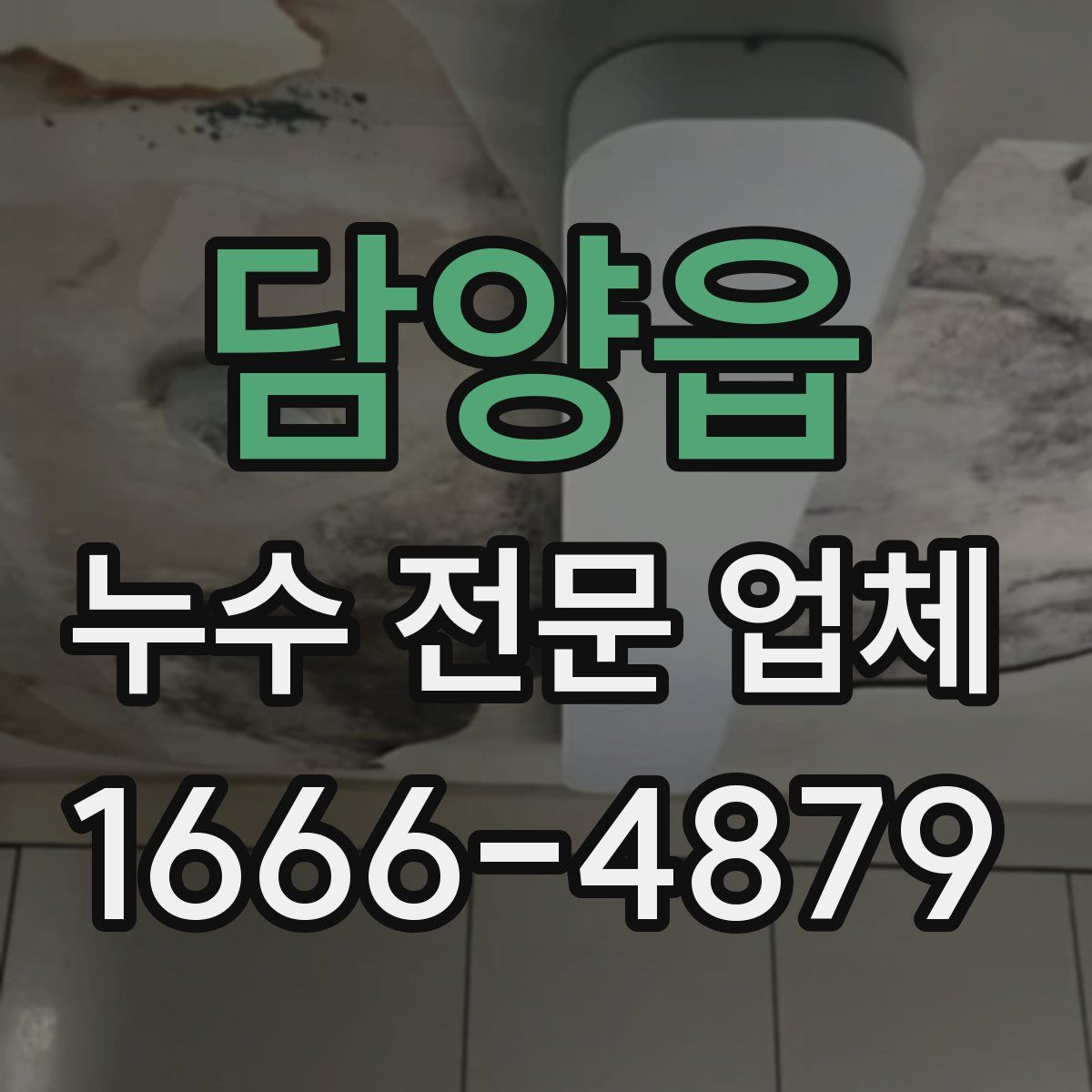 담양읍 누수 전문 업체