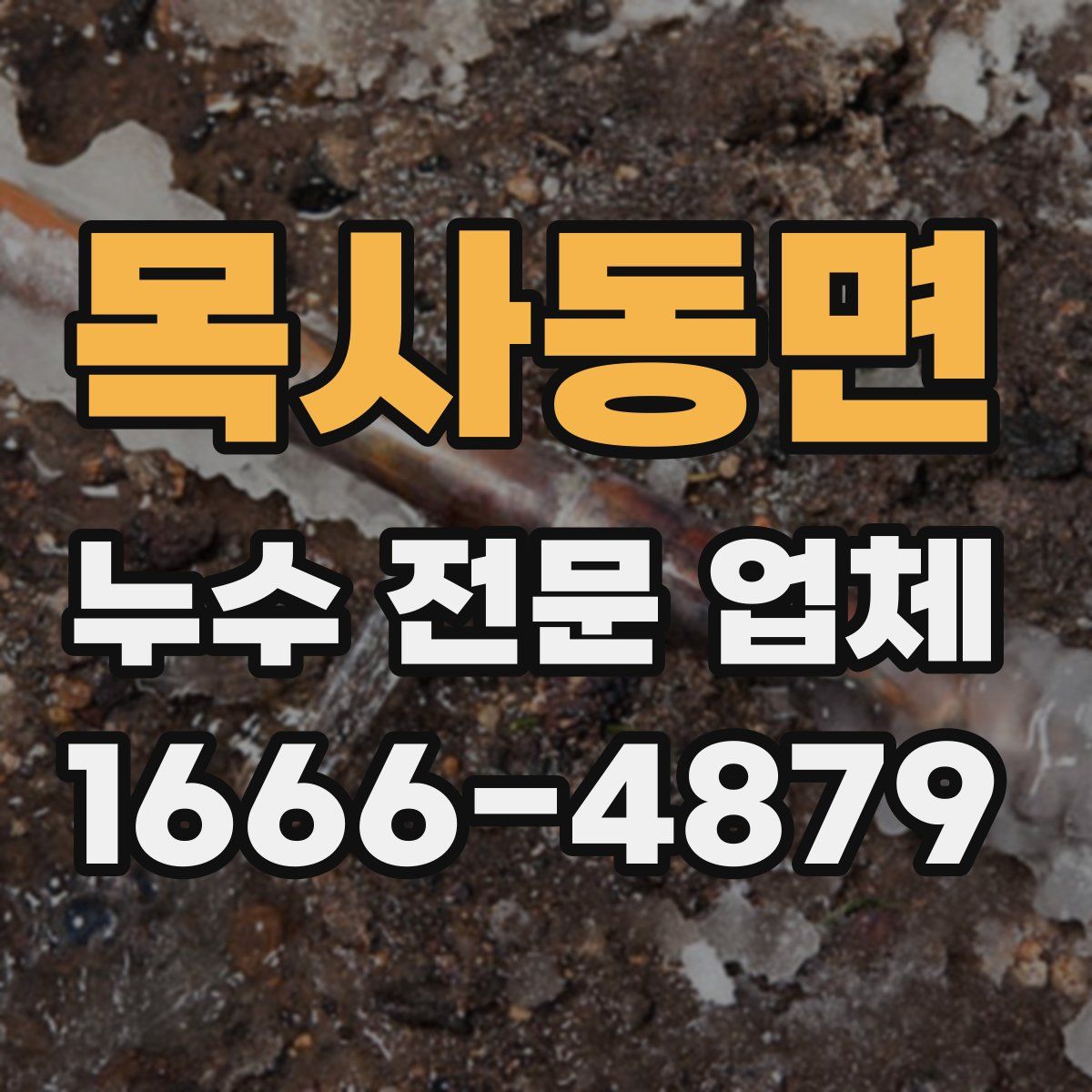 목사동면 누수 전문 업체