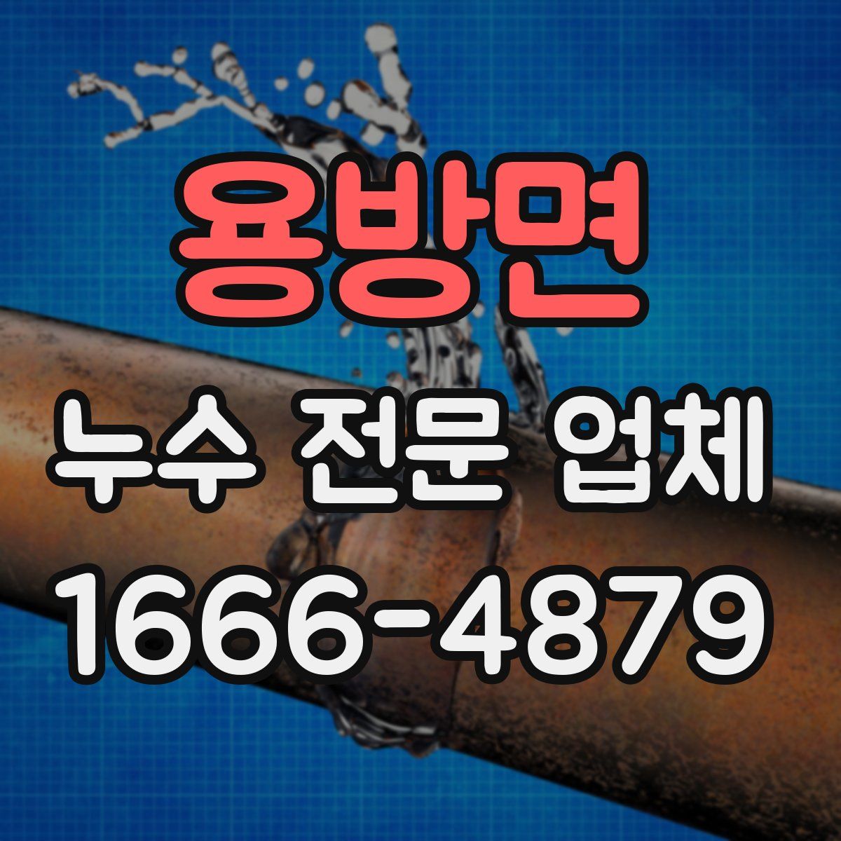 용방면 누수 전문 업체