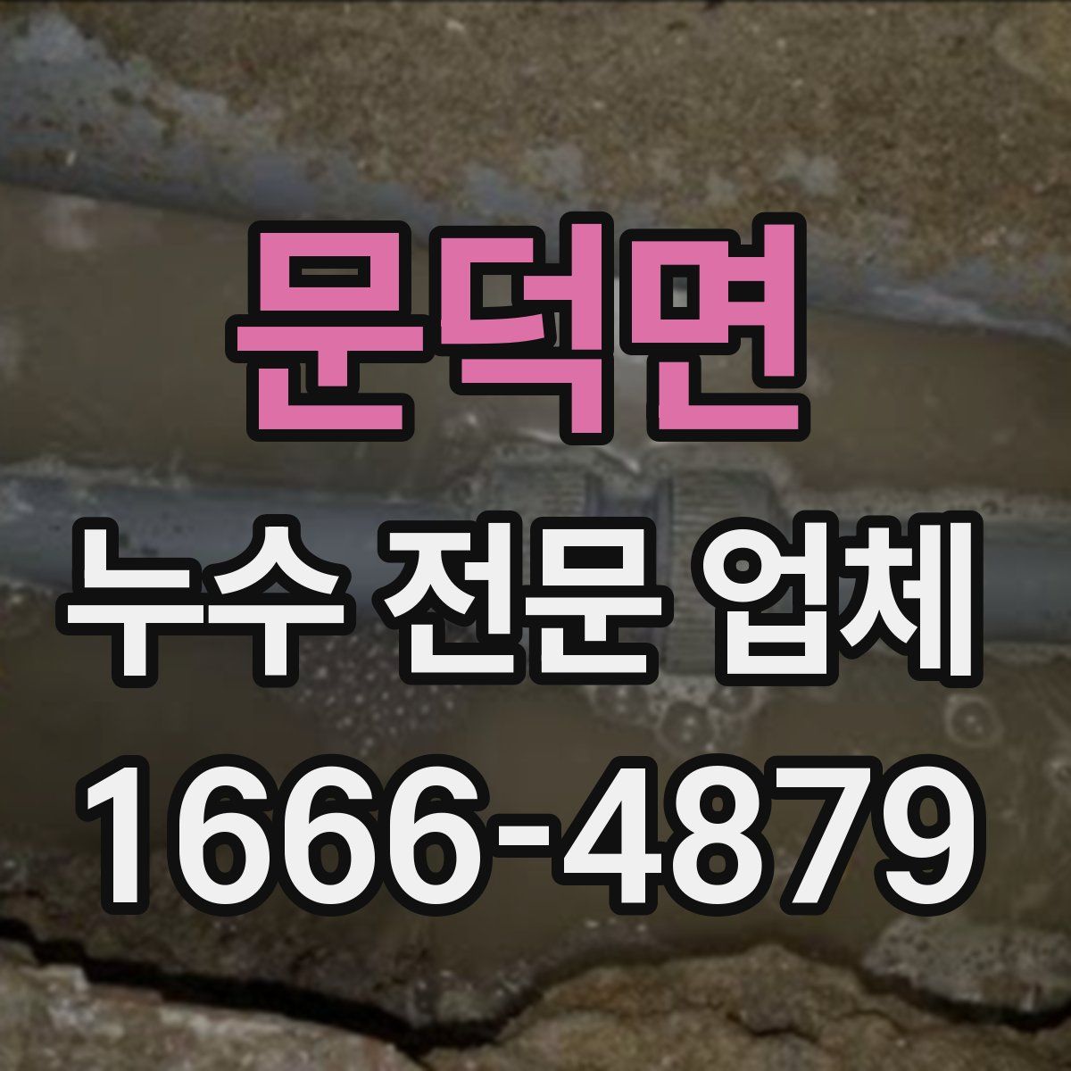 문덕면 누수 전문 업체