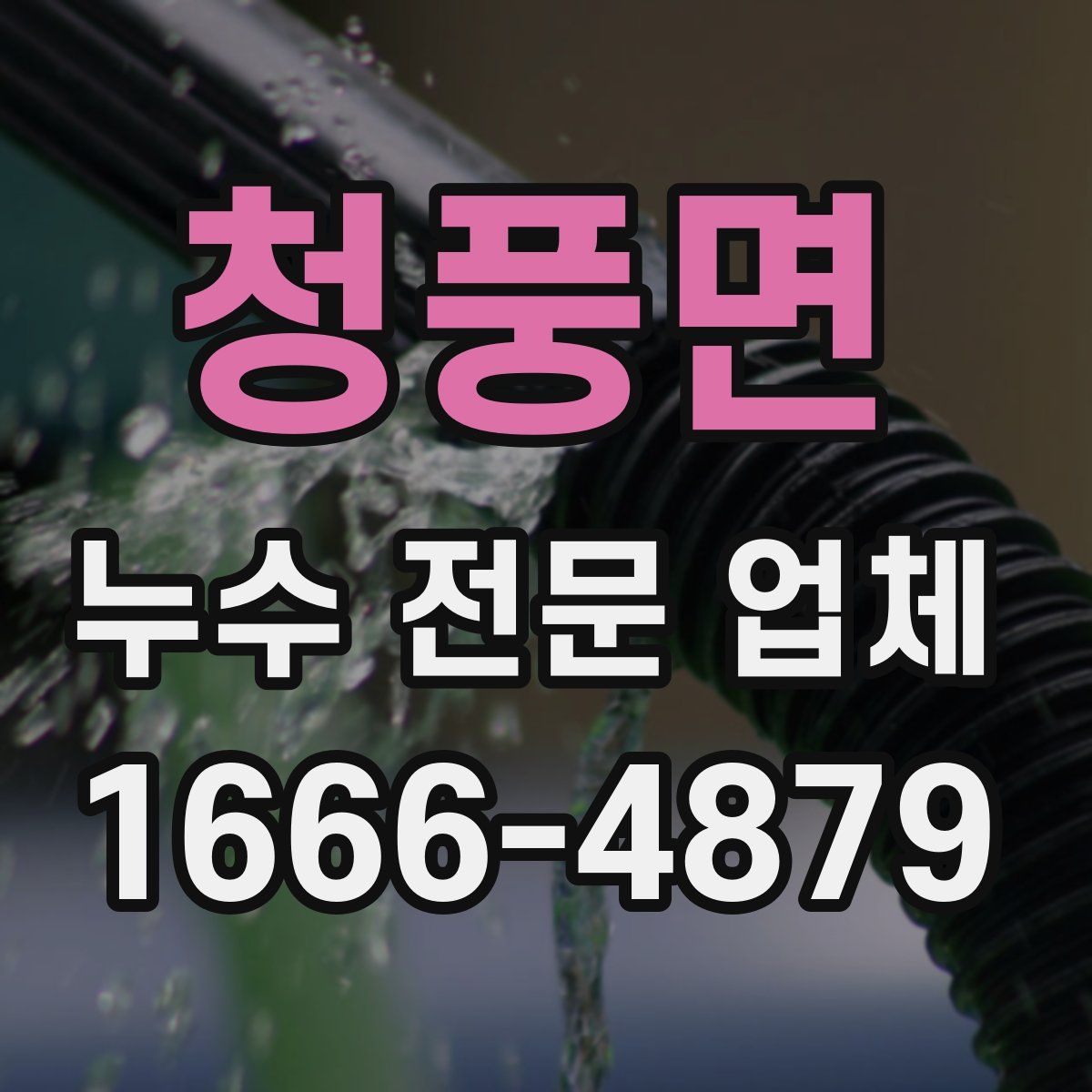 청풍면 누수 전문 업체
