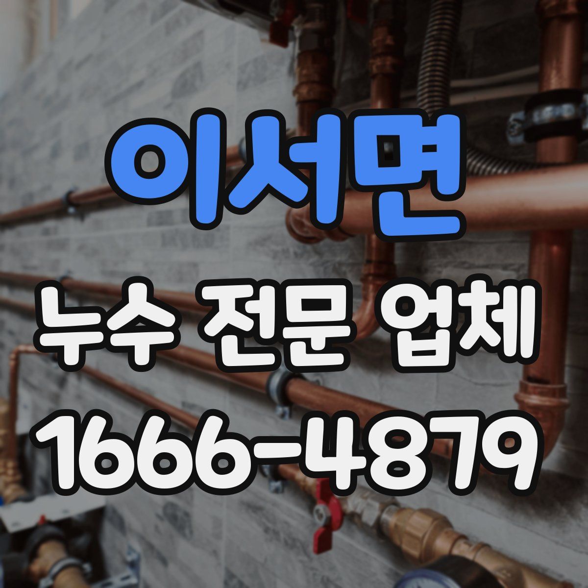 이서면 누수 전문 업체