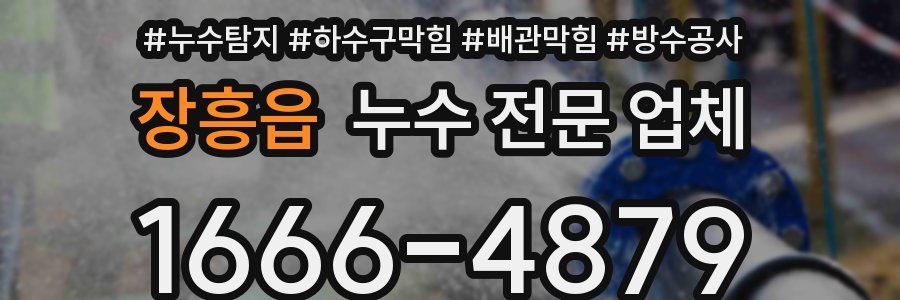 장흥읍 누수 전문 업체