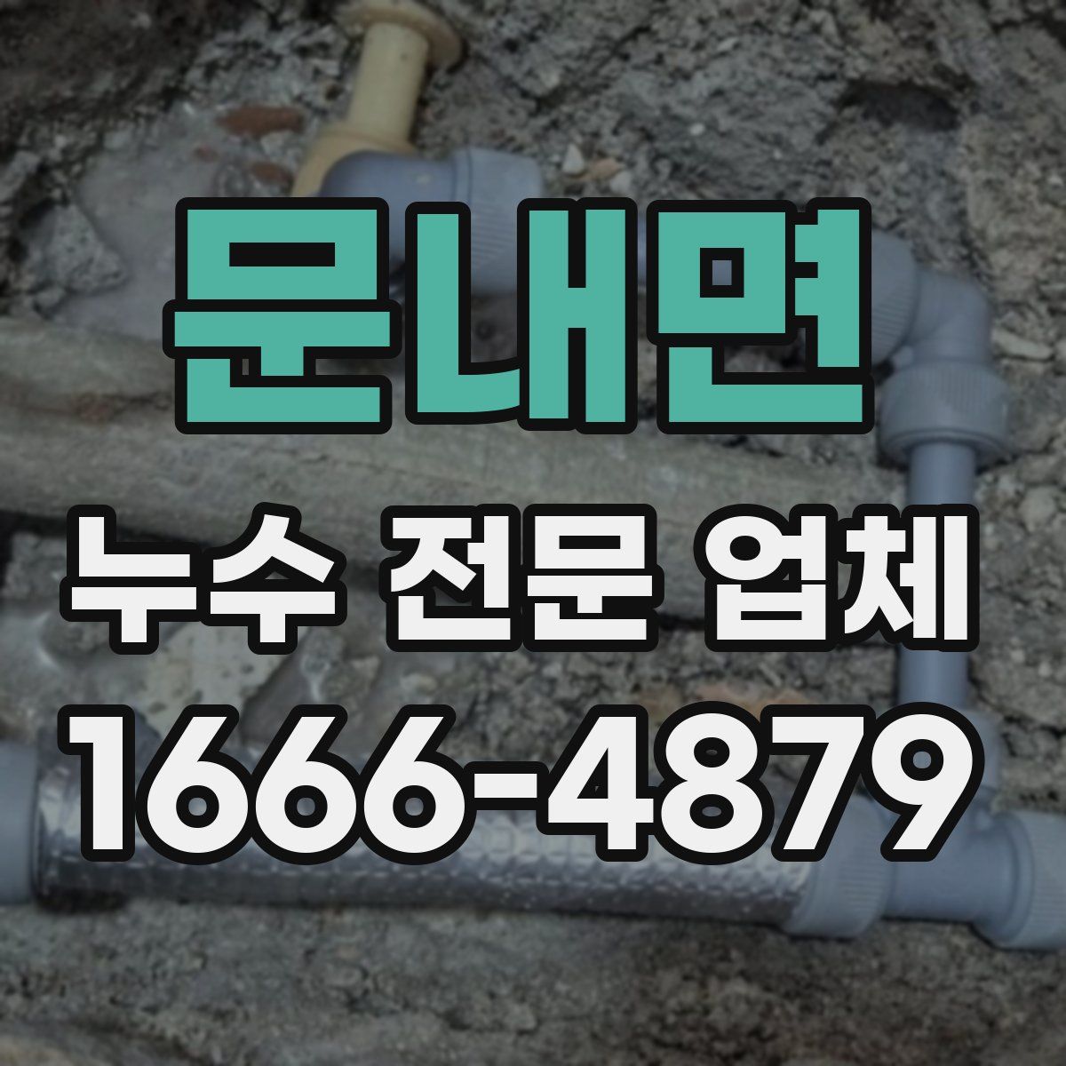 문내면 누수 전문 업체