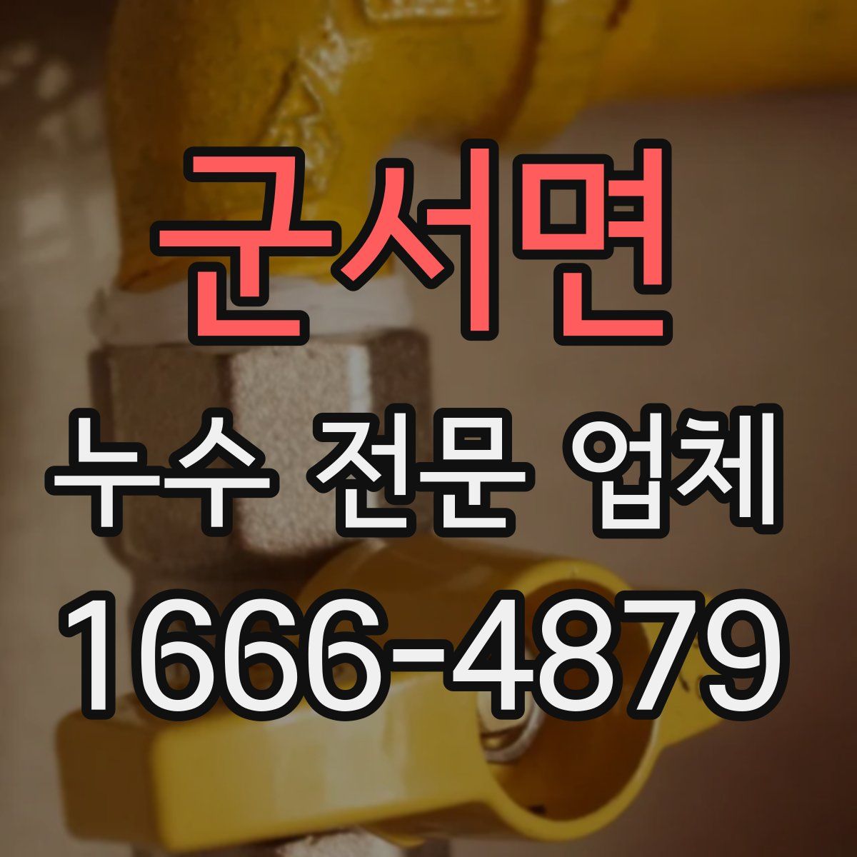 군서면 누수 전문 업체