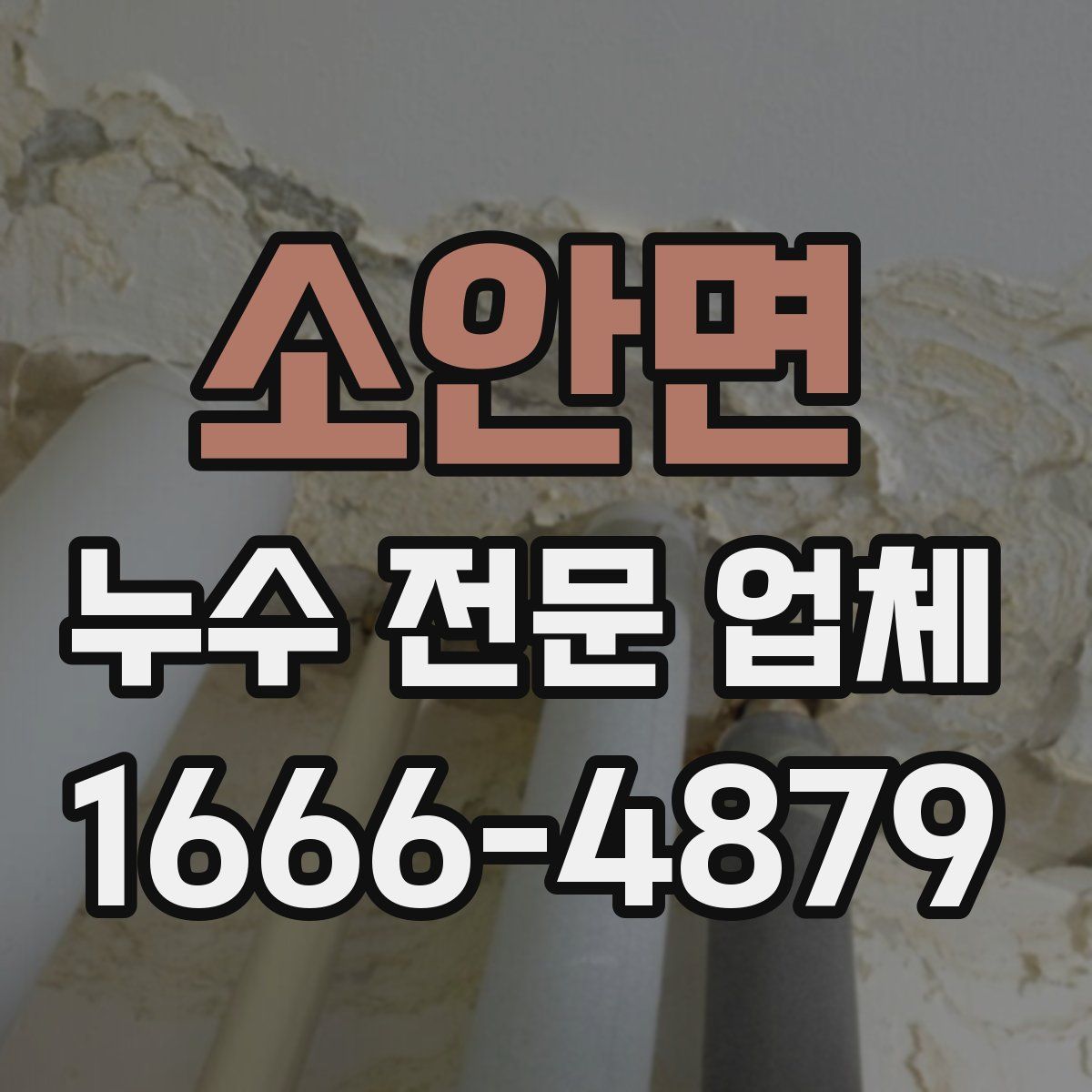 소안면 누수 전문 업체