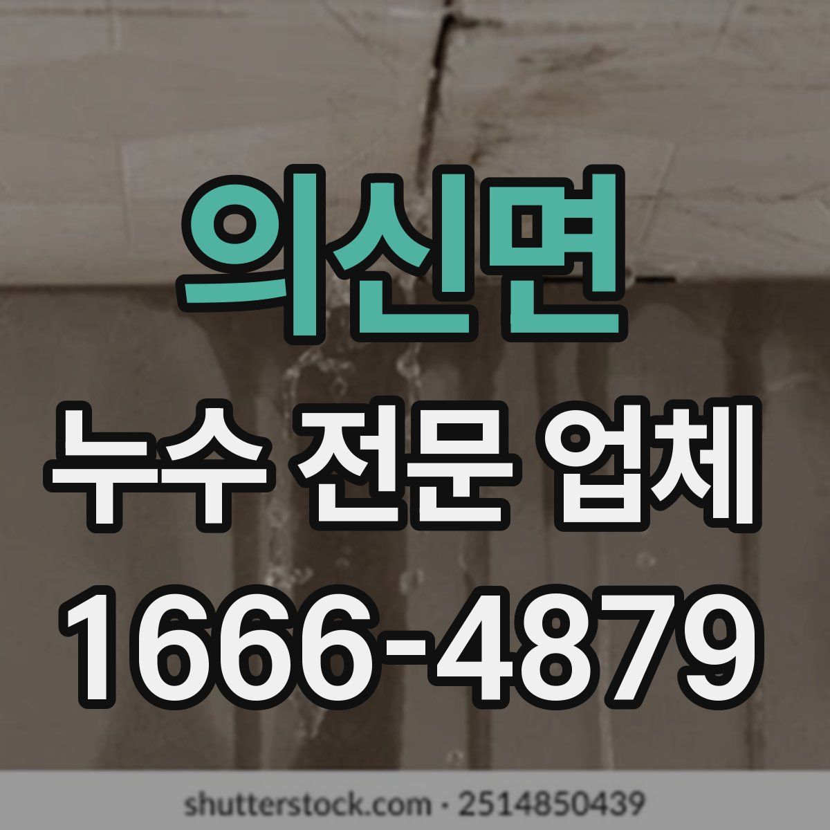 의신면 누수 전문 업체