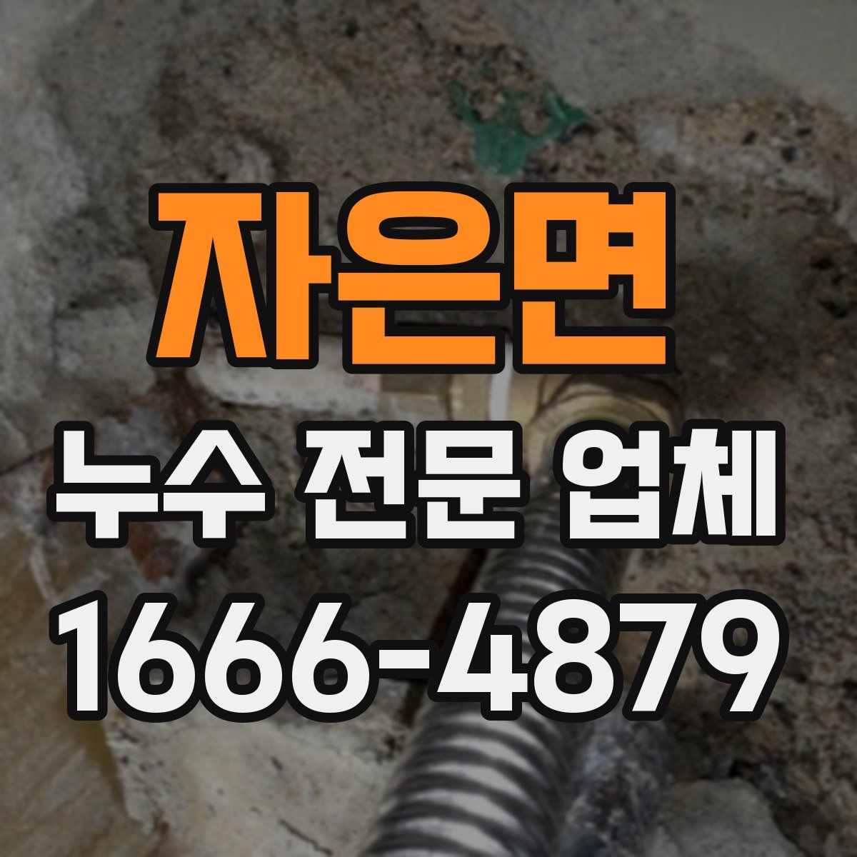 자은면 누수 전문 업체