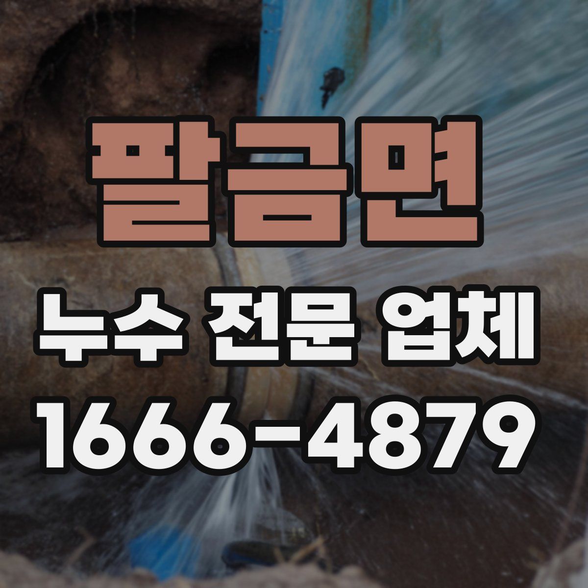 팔금면 누수 전문 업체