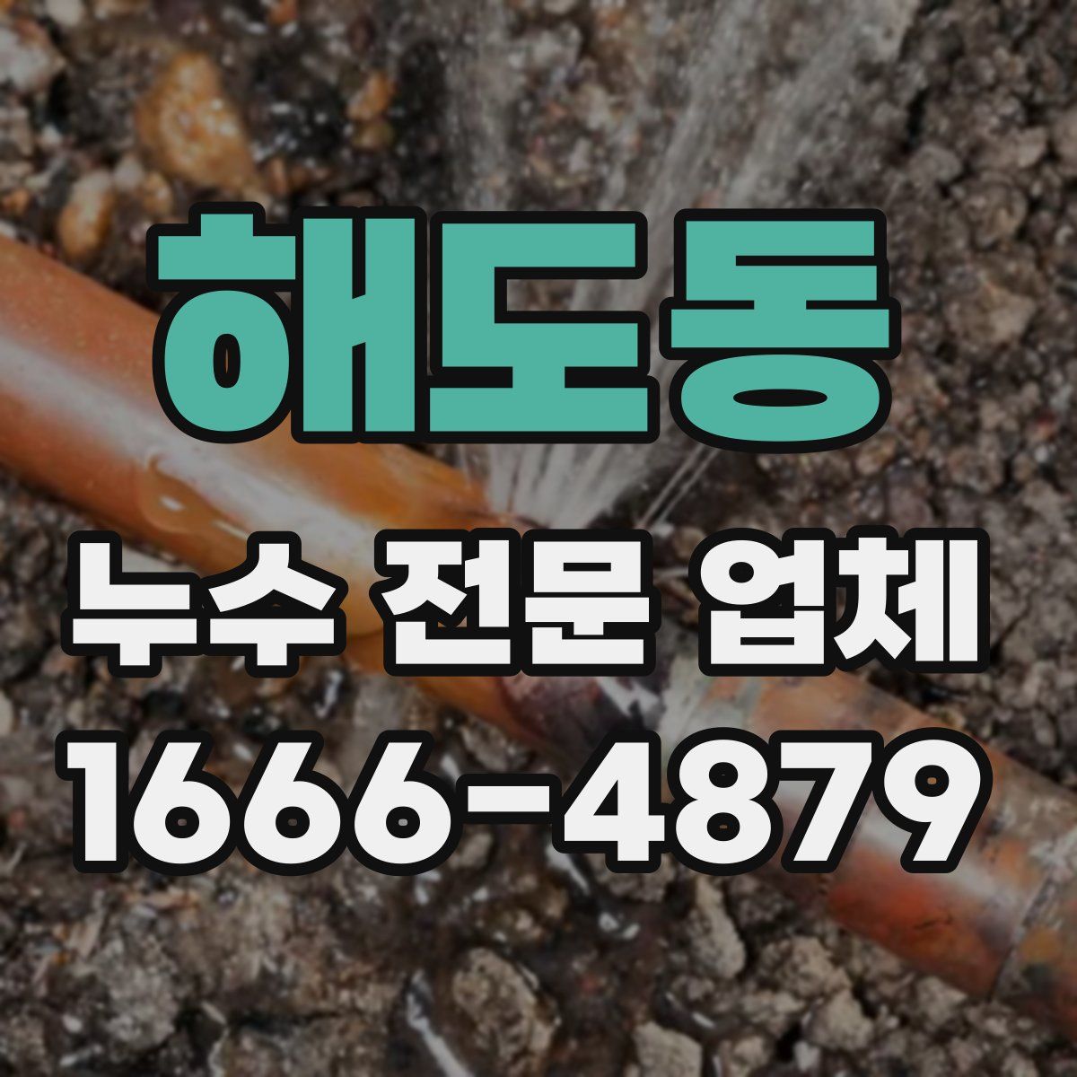 해도동 누수 전문 업체