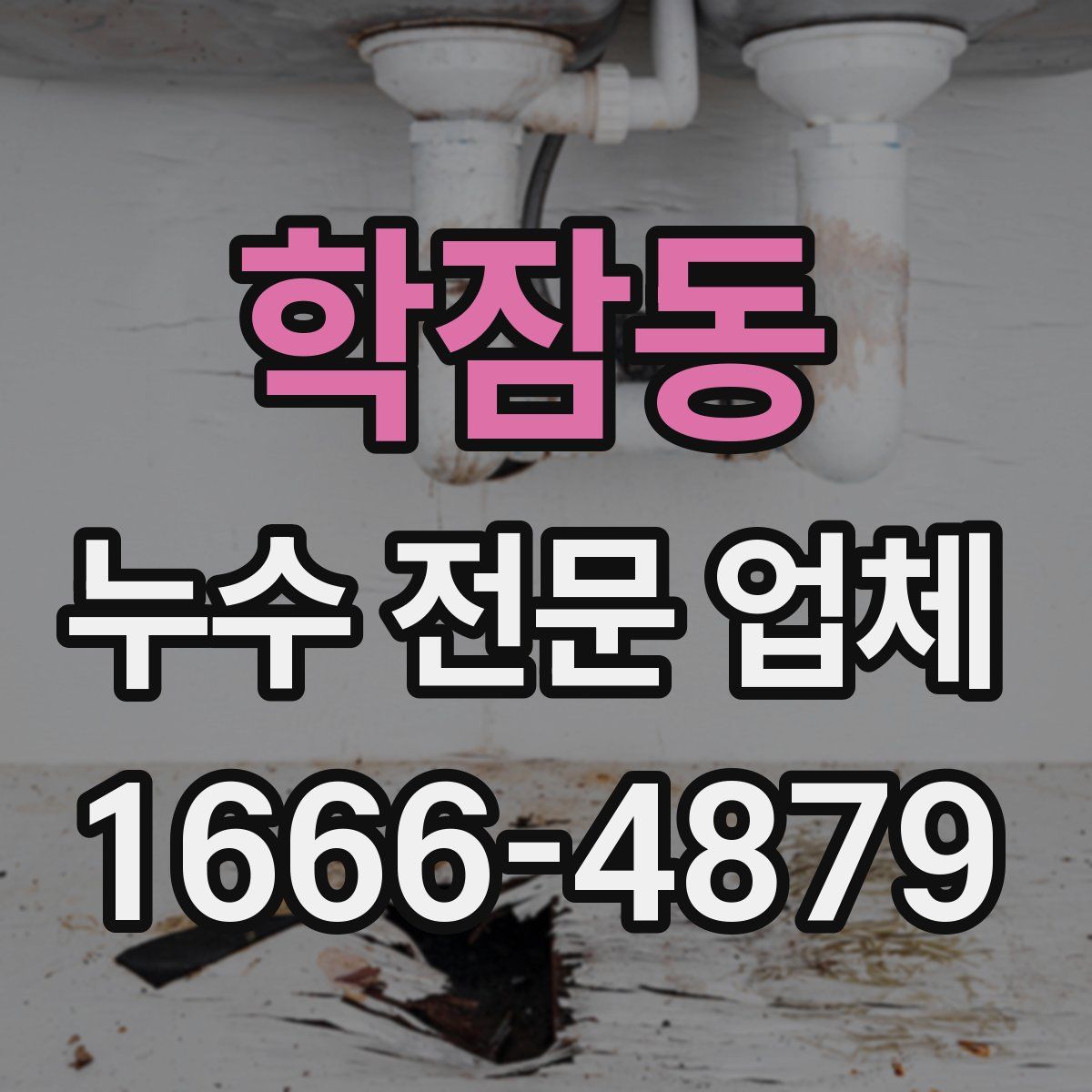 학잠동 누수 전문 업체