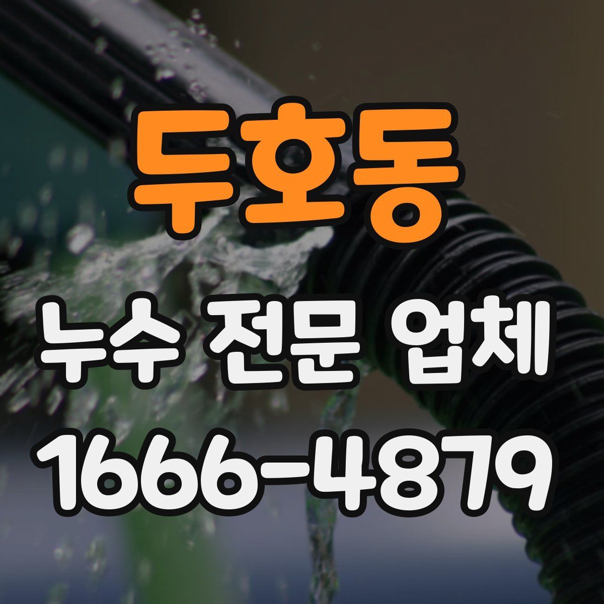 두호동 누수 전문 업체