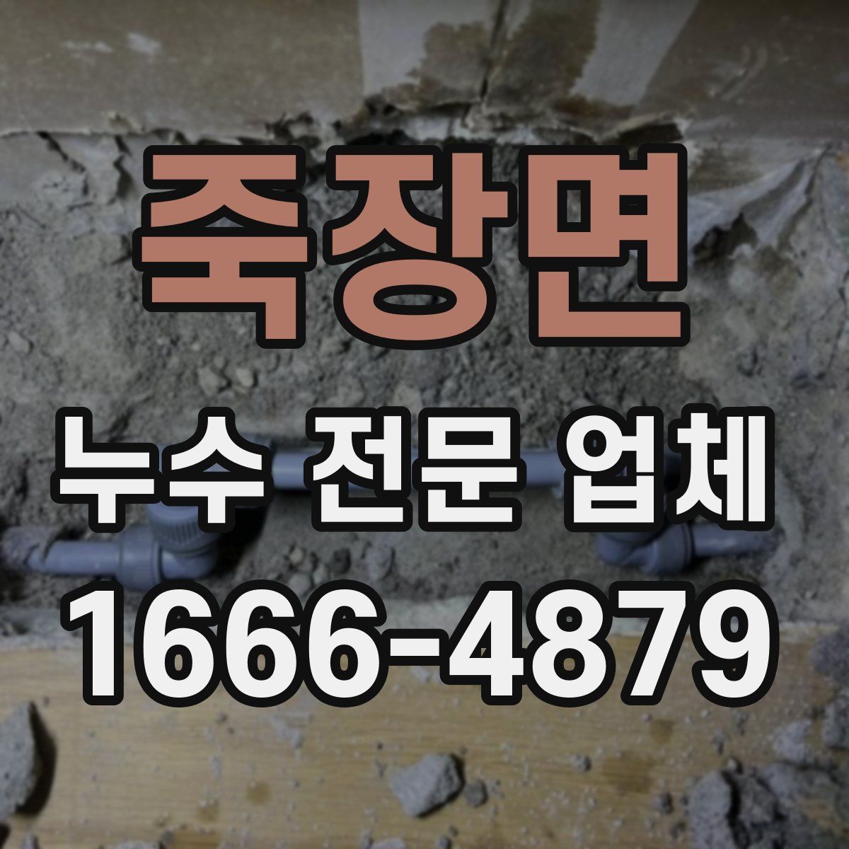 죽장면 누수 전문 업체