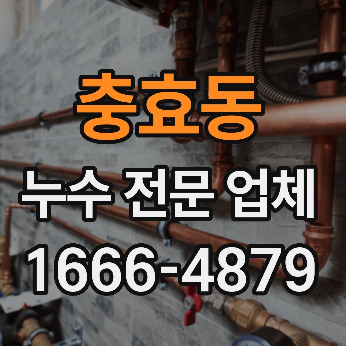 충효동 누수 전문 업체