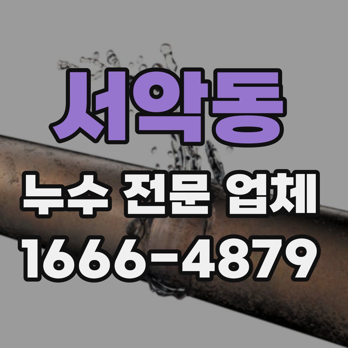 서악동 누수 전문 업체