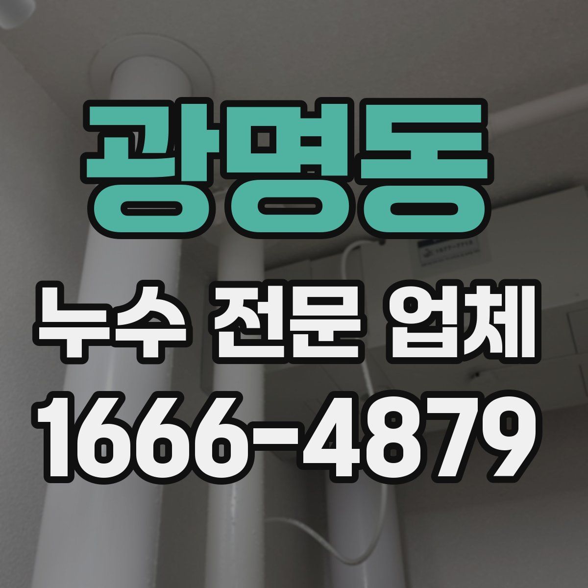 광명동 누수 전문 업체