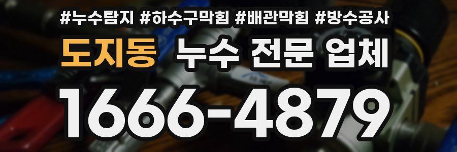 도지동 누수 전문 업체