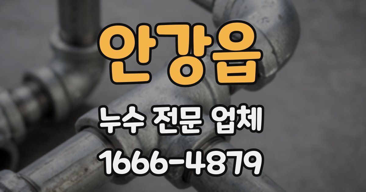 안강읍 누수 전문 업체