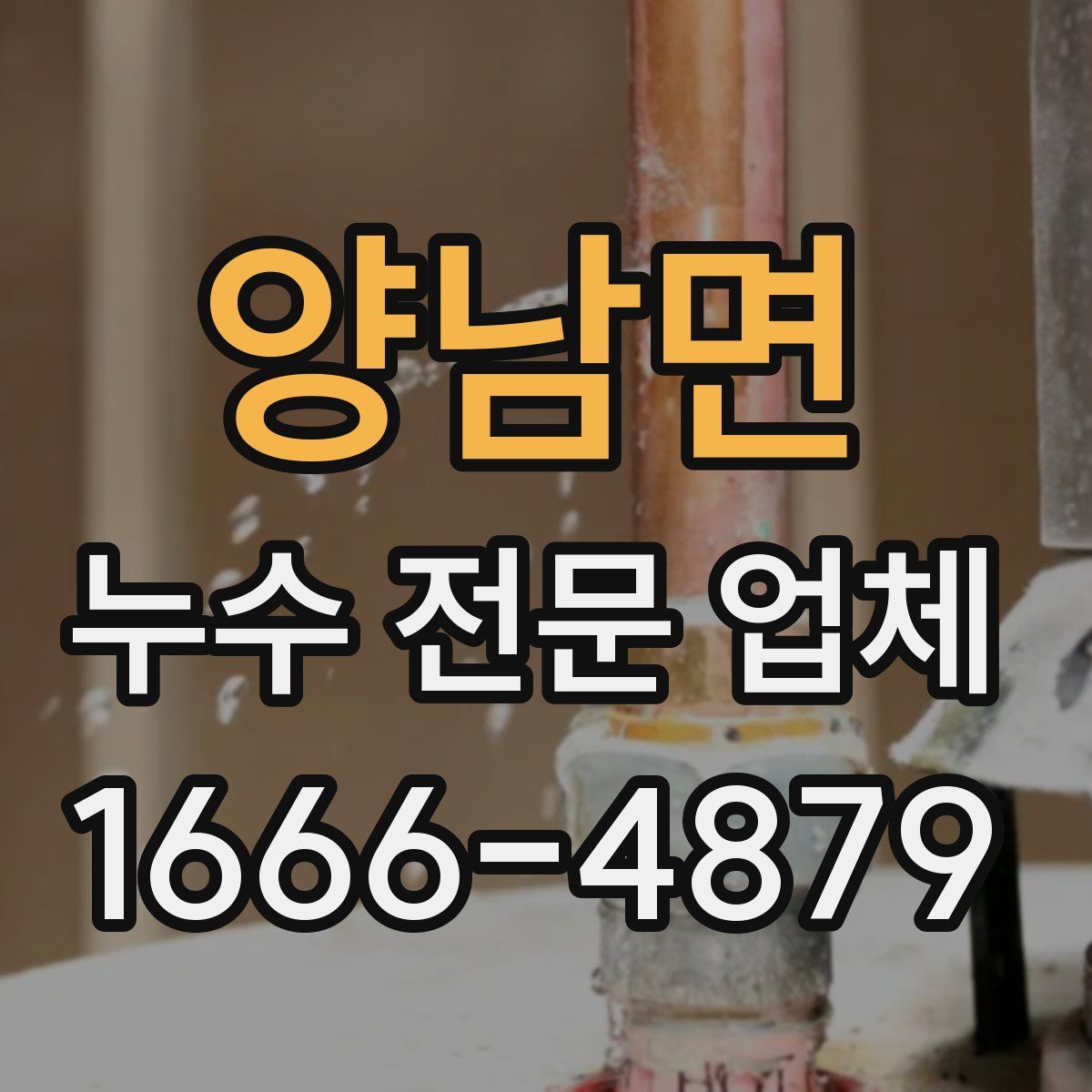 양남면 누수 전문 업체