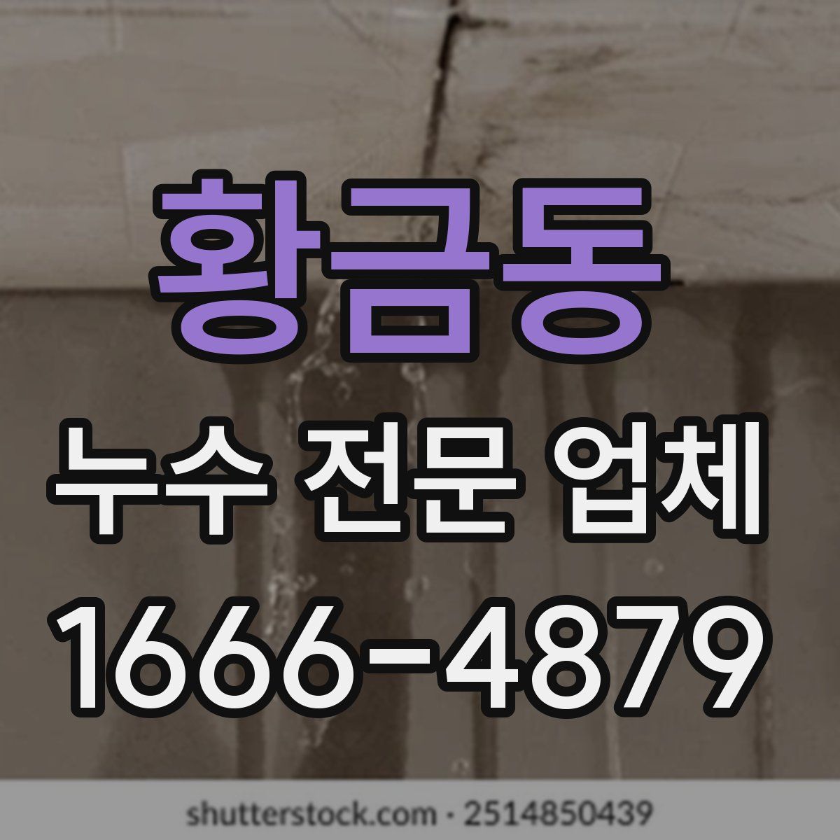 황금동 누수 전문 업체