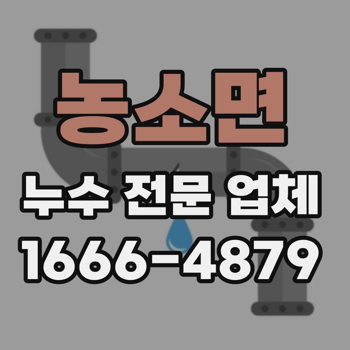 농소면 누수 전문 업체