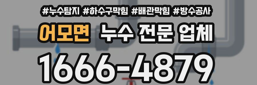어모면 누수 전문 업체
