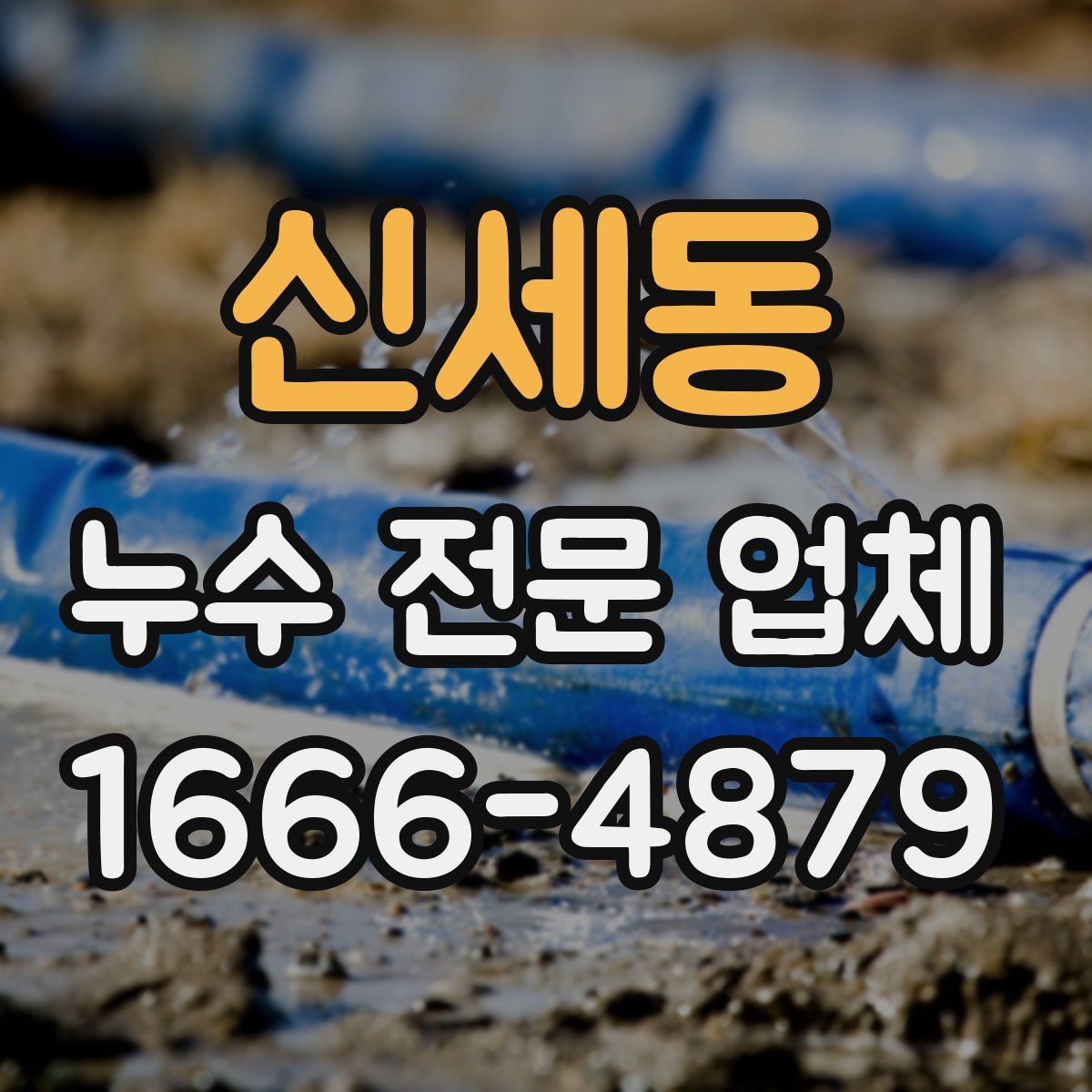 신세동 누수 전문 업체