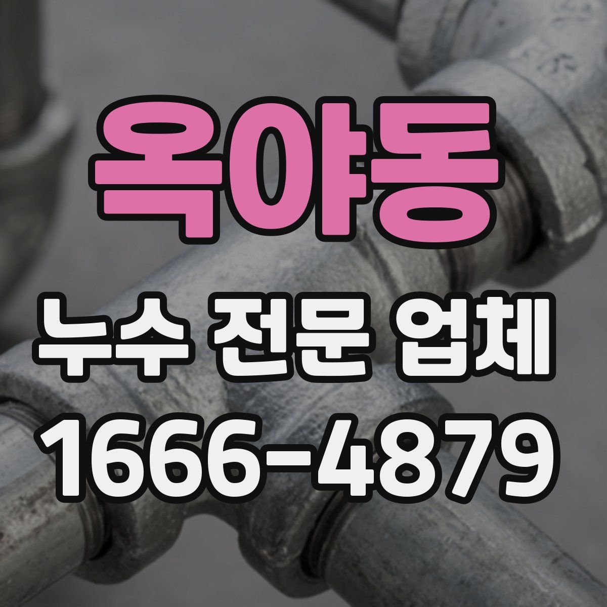옥야동 누수 전문 업체