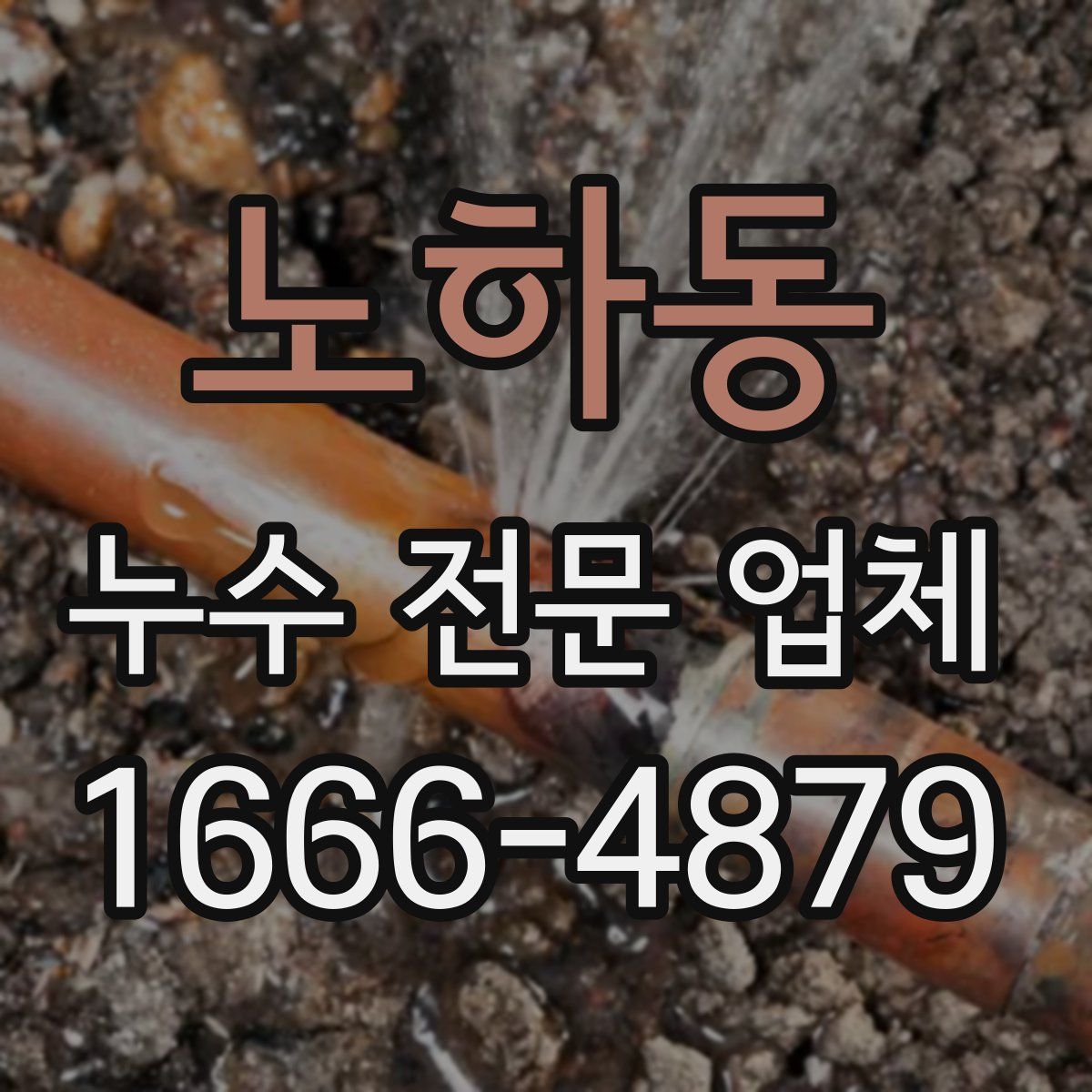 노하동 누수 전문 업체