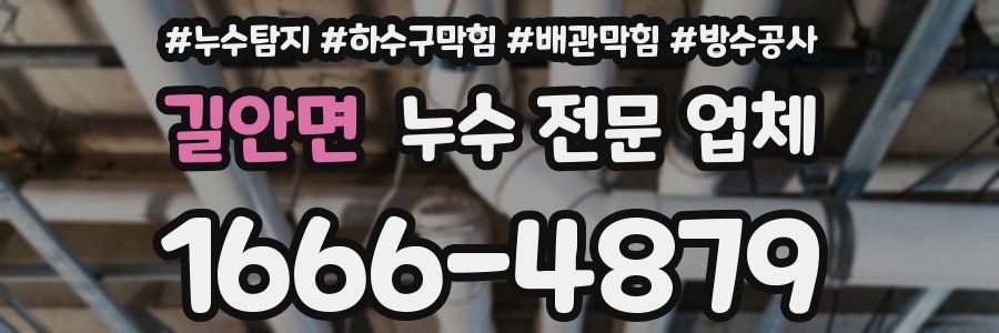 길안면 누수 전문 업체