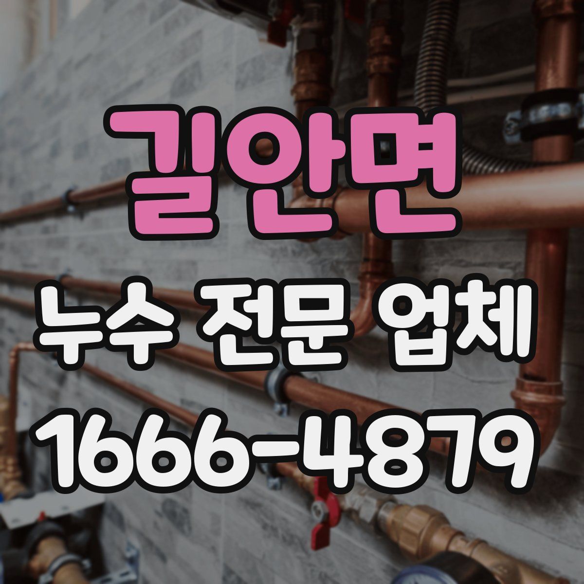 길안면 누수 전문 업체